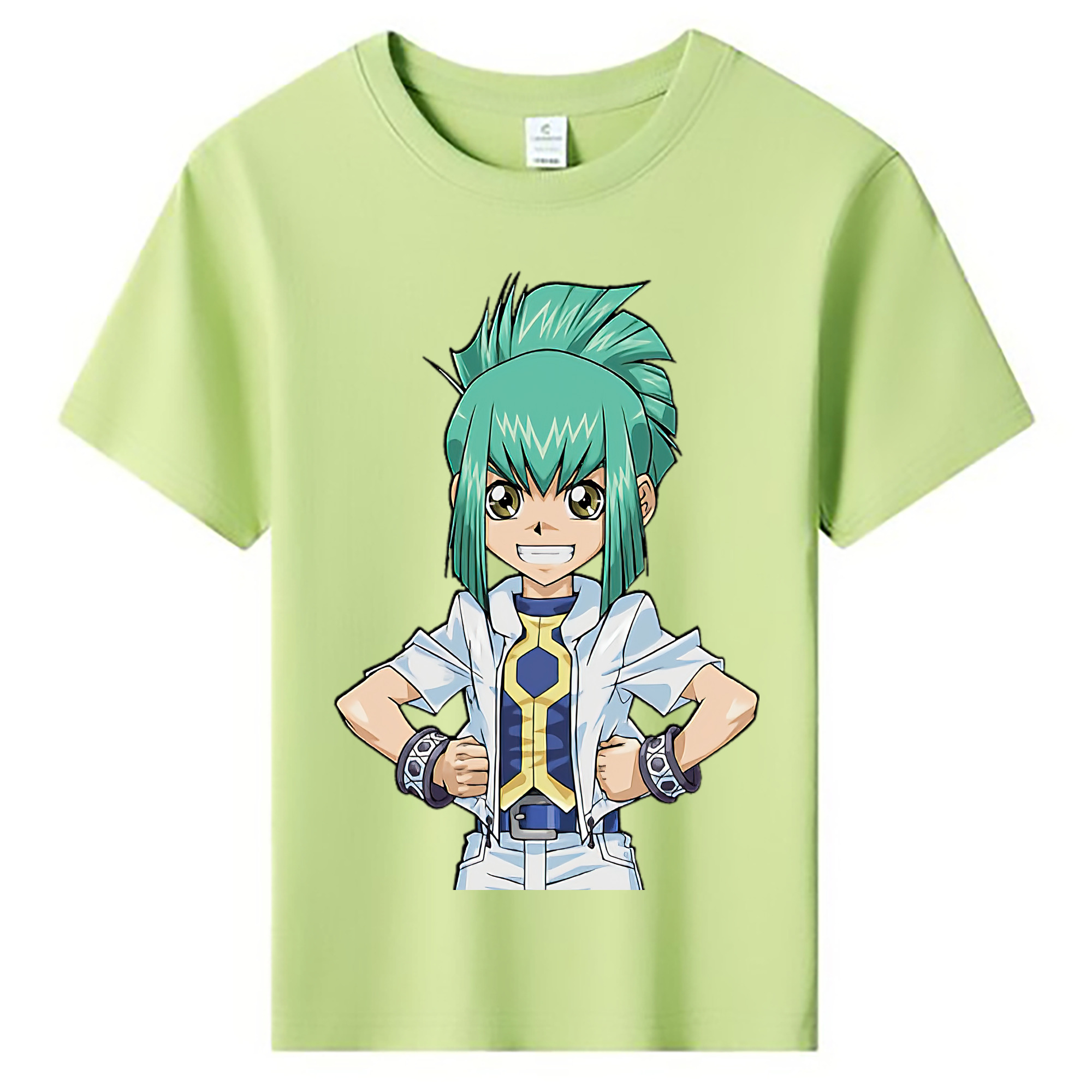 （画像用） 遊☆戯☆王 Yu-Gi-Oh! 綿100％キッズTシャツ（フロントプリント）
